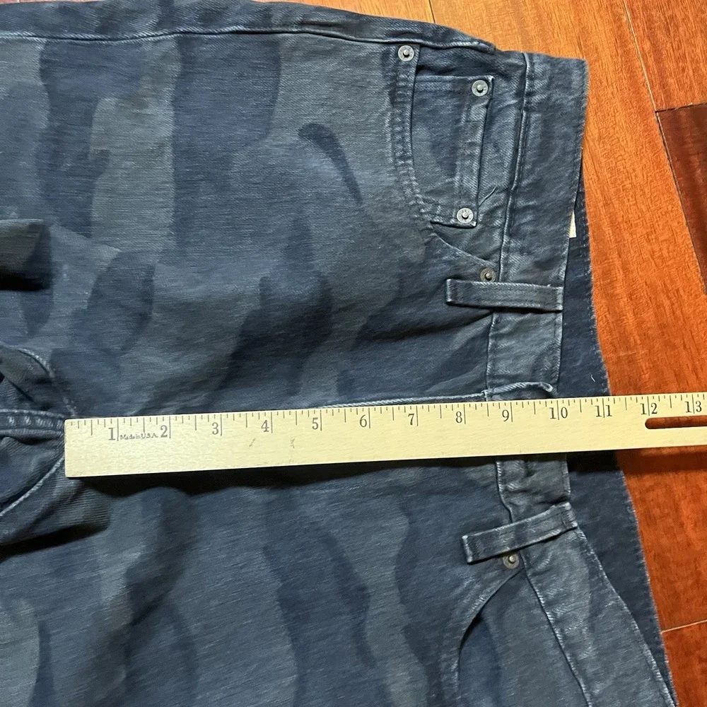 Levis Jeans Mens 32x32 511 Premium Camo Slim Fit Stretch Preppy Casual Grunge *